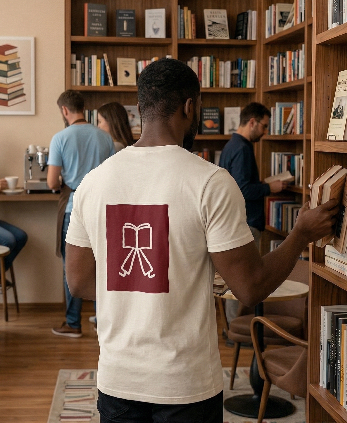 Aparté — tenue du libraire en situation