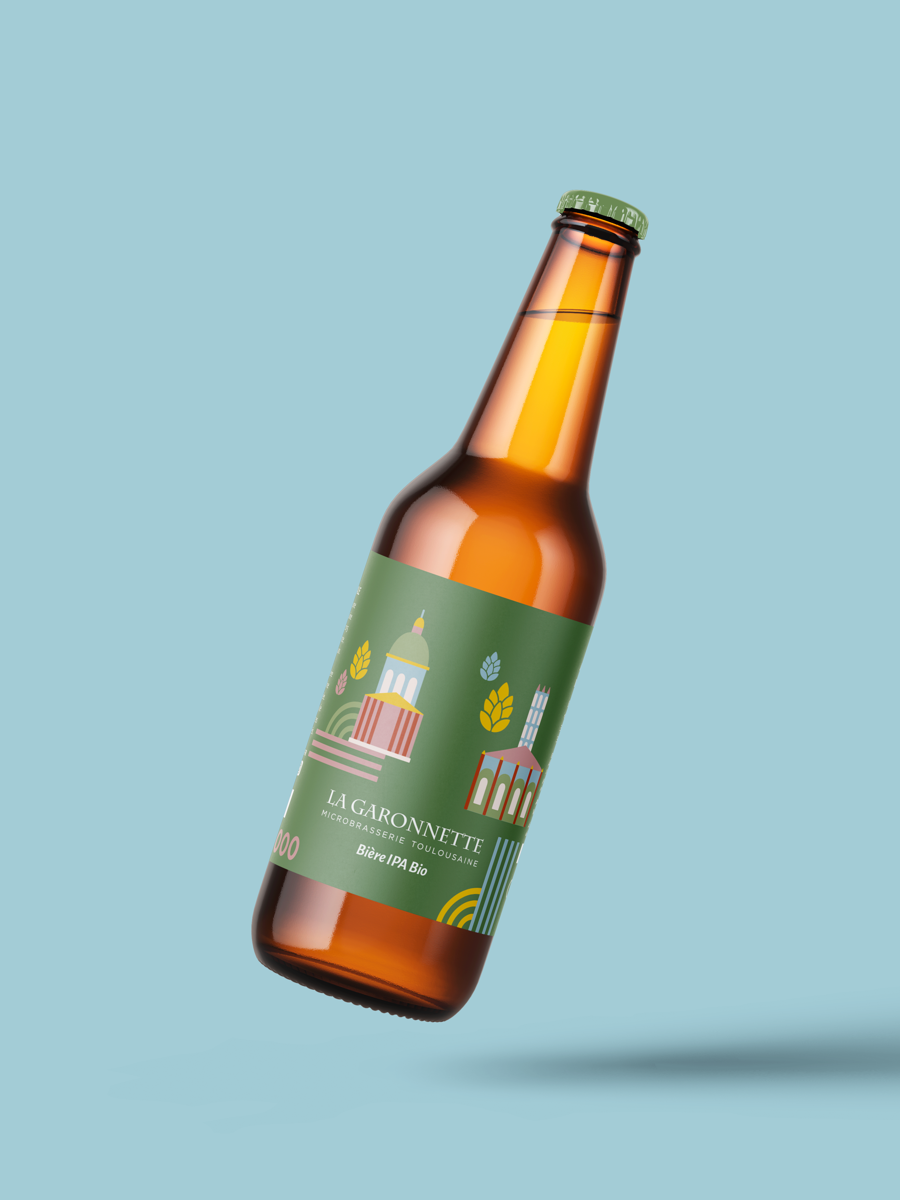 La Garonnette — mise en situation de la bière IPA